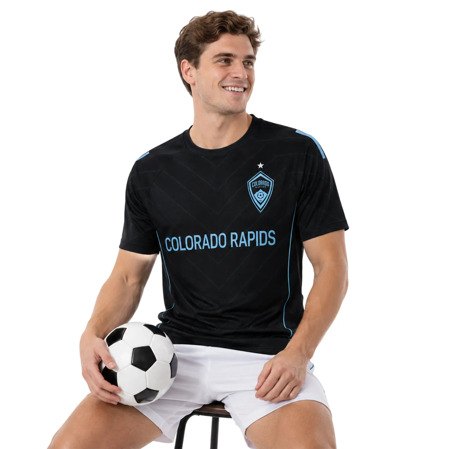 Rapids Soccer Jersey Custom – Dynamic Black & Blue