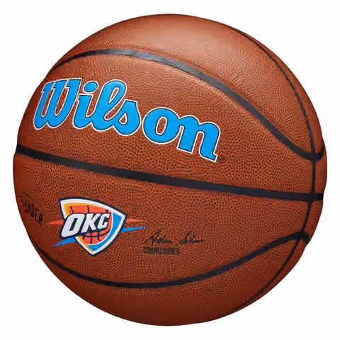 Oklahoma City Thunder Wilson Team Alliance Basketball (Size 7) view 4