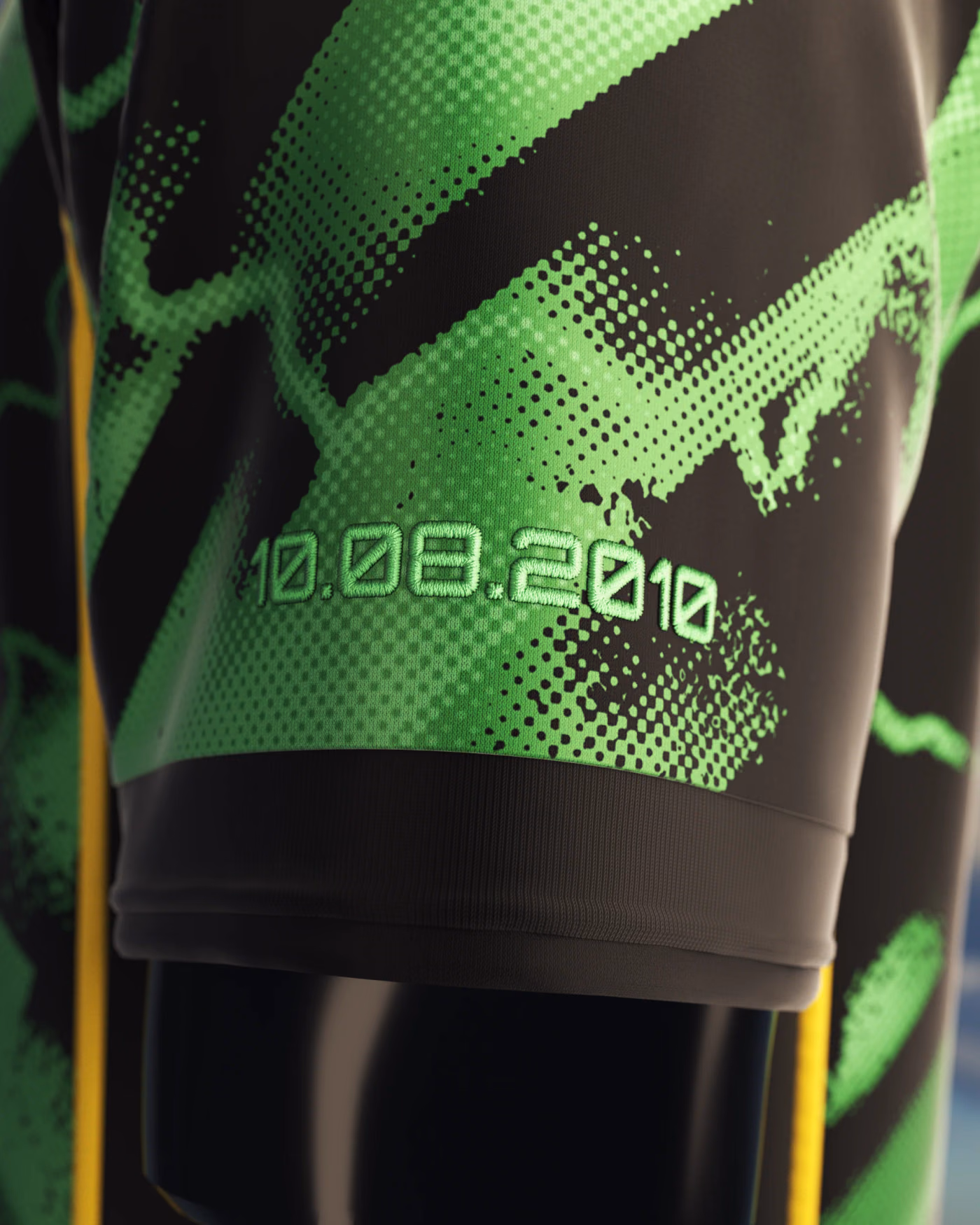 Jersevo Custom Personalized The Prince - Number 11 Jersey left sleeve detail