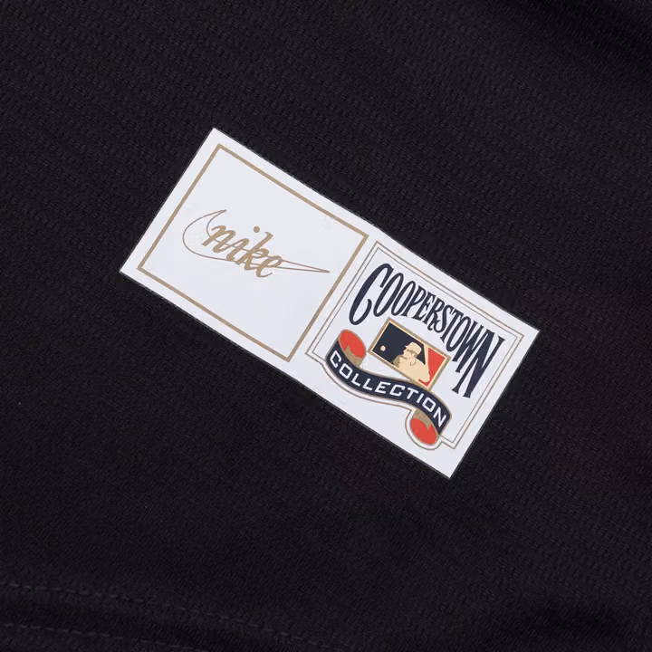 Tampa Bay Devil Rays Cooperstown Collection Nike MLB Jersey Black view 5