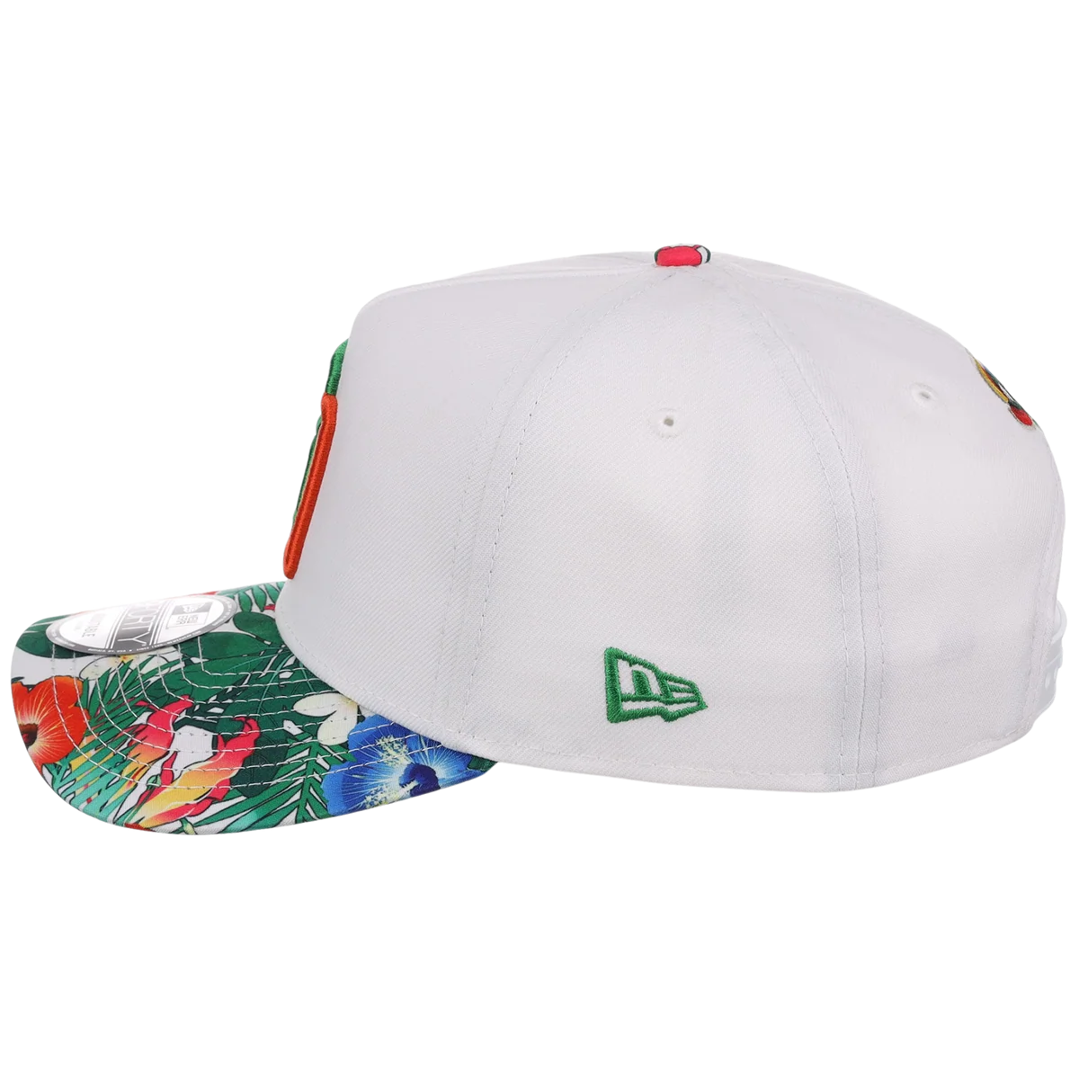 Dominican Republic Crown the Country: Dominican Republic New Era (White/Floral) detail view