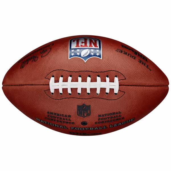 Wilson NFL Authentic Game Ball "The Duke" (NFL Official Game Ball) view 3