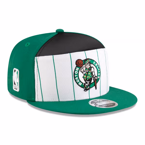 Boston Celtics 2025-26 NBA Tip-Off 9FIFTY Split Panel Snapback Cap product photo