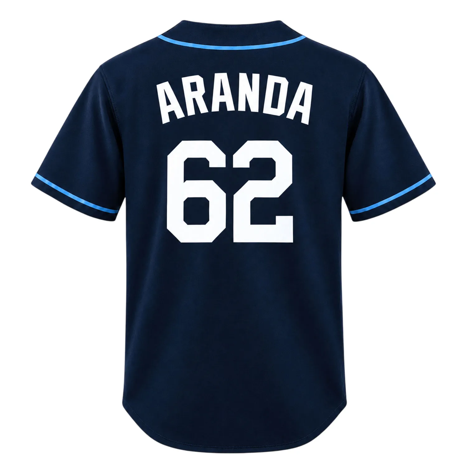 TB Rays Navy Jersey Jonathan Aranda Dynamic