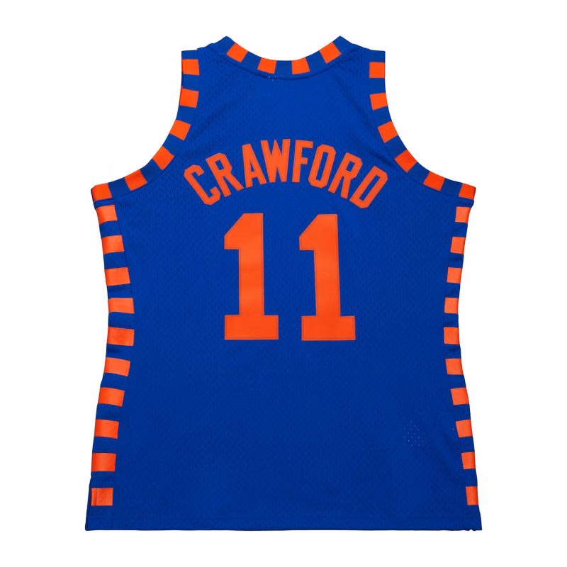 Jamal Crawford #11 New York Knicks 2005-06 Swingman NBA Jersey Blue view 2
