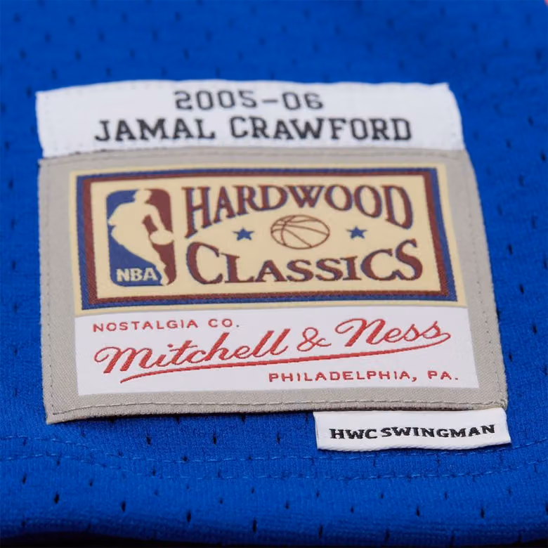 Jamal Crawford #11 New York Knicks 2005-06 Swingman NBA Jersey Blue view 3