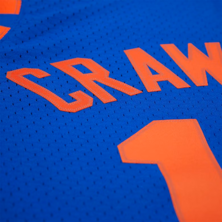 Jamal Crawford #11 New York Knicks 2005-06 Swingman NBA Jersey Blue view 4
