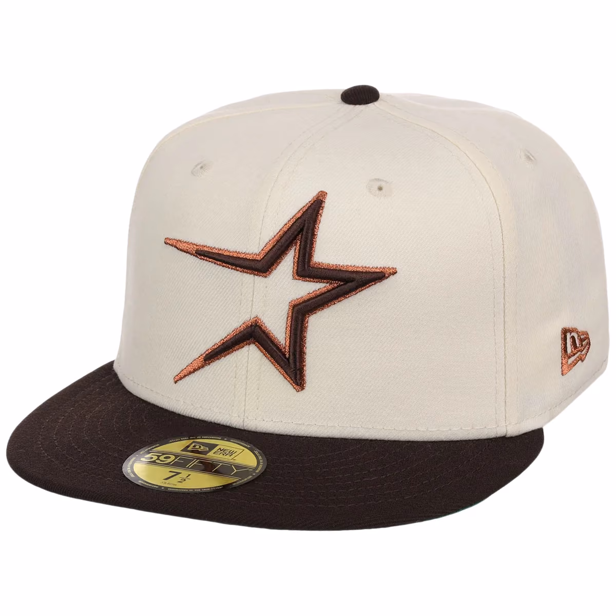 Houston Astros MLB Walnut Reserve New Era 59FIFTY detail view