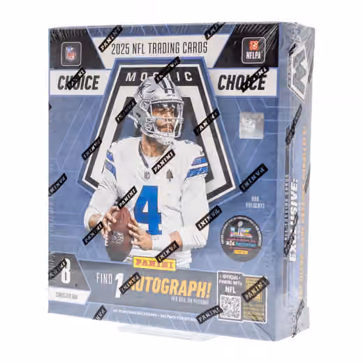 2025 Panini Mosaic Football NFL Choice Hobby Box view 1