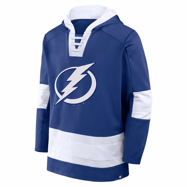 Tampa Bay Lightning Laced NHL Hoodie Black view 2