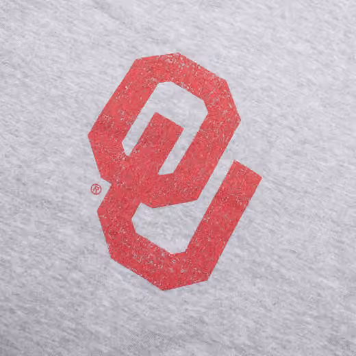 Oklahoma Sooners Boomer Sooner Crew Sweatshirt Gray view 4