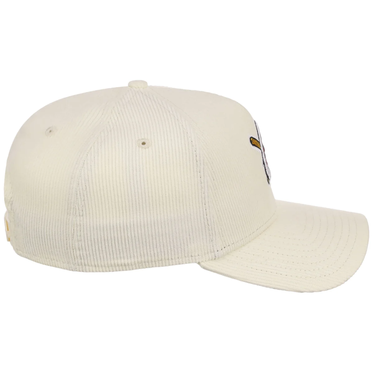 Pittsburgh Pirates MLB Chrome Cord FASHION CORE New Era 9FORTY A-Frame detail view