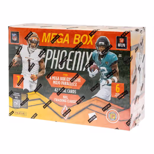 2025 Panini Phoenix Football Hobby International NFL Mega Box view 1