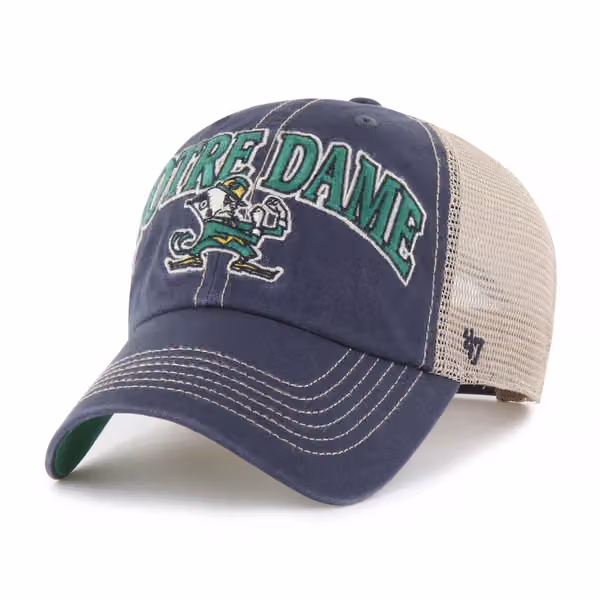 Notre Dame Fighting Irish Vintage Tuscaloosa '47 Clean Up Trucker NCAA Cap product photo