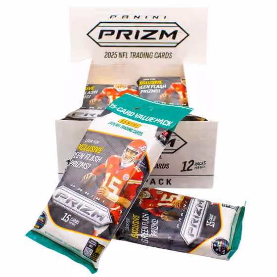2025 Panini Prizm Football NFL Value Fat-Pack Box view 5