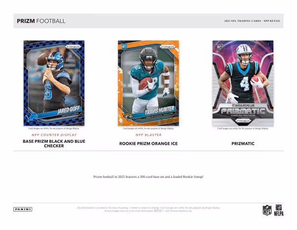2025 Panini Prizm Football NFL Value Fat-Pack Box view 2
