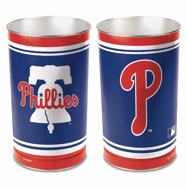 Philadelphia Phillies Baseball MLB Wastebasket view 1