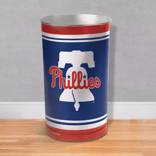 Philadelphia Phillies Baseball MLB Wastebasket view 3