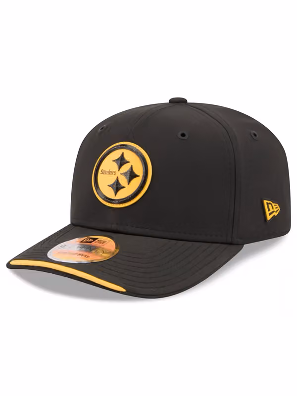 Pittsburgh Steelers 2026 NFL Sideline 9SEVENTY Stretch-Snap Cap Black product photo