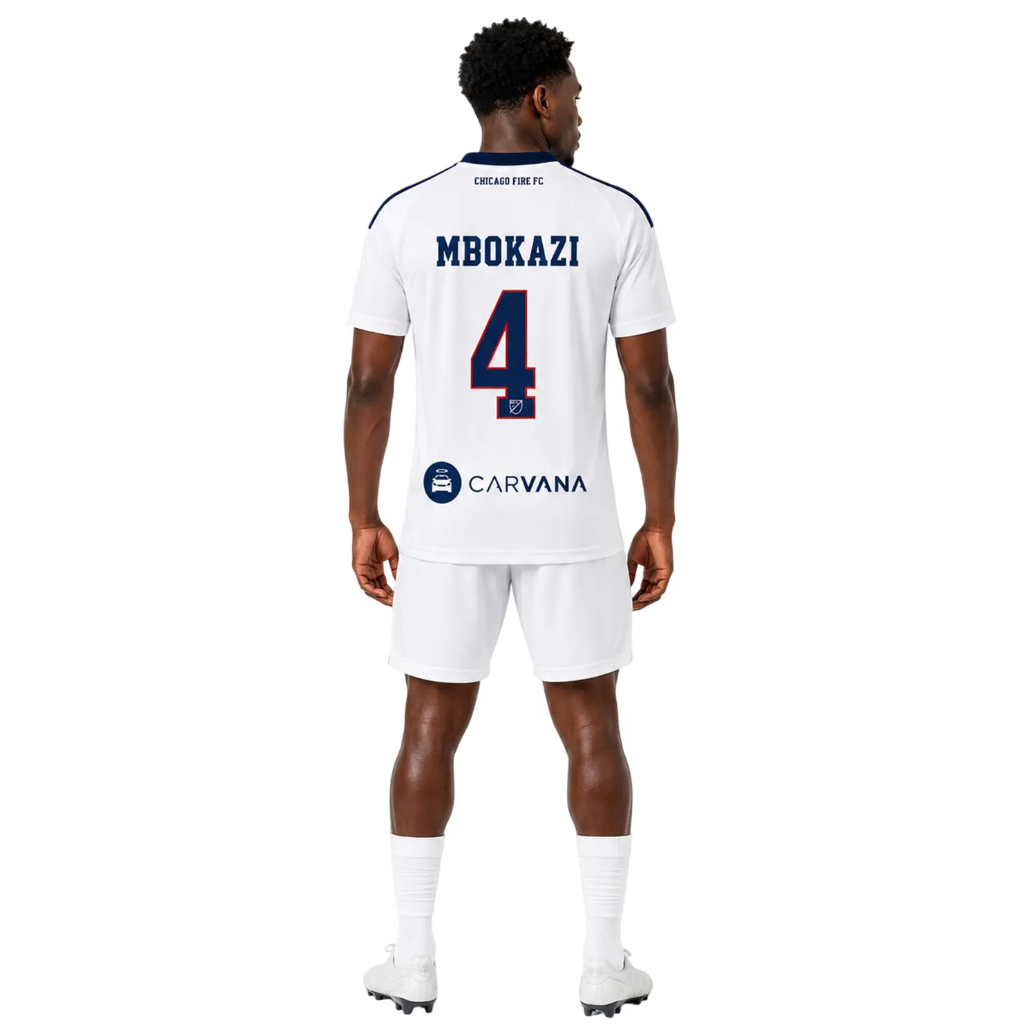 Mbekezeli Mbokazi White Jersey with Epic Chicago Fire FC Fan Apparel
