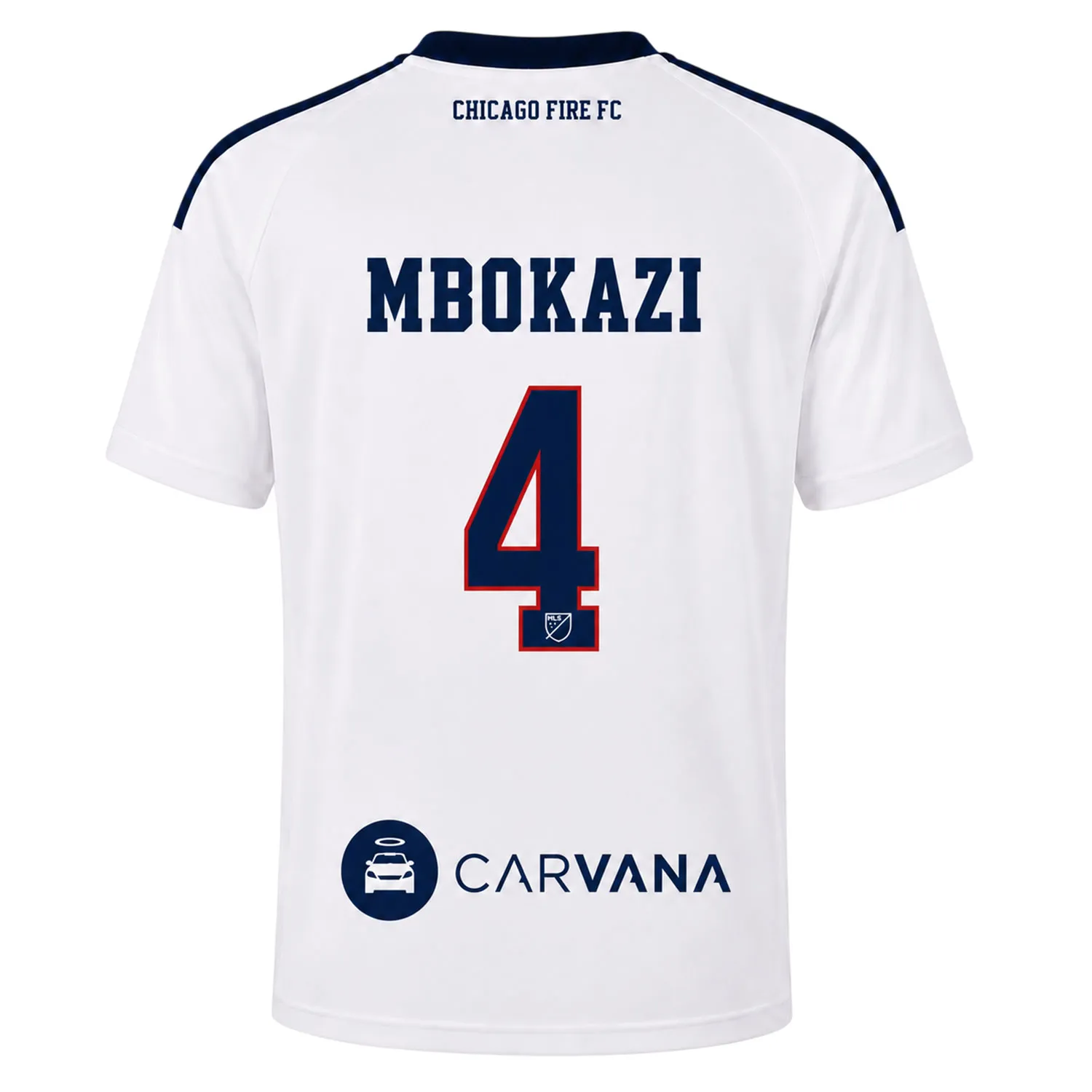 Mbekezeli Mbokazi White Jersey with Epic Chicago Fire FC Fan Apparel