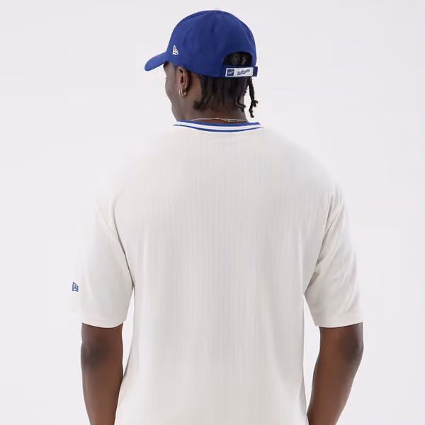 Los Angeles Dodgers Team Arch Oversized MLB T-Shirt White view 5