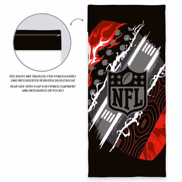 NFL Shield Sport Fitness Towel view 2