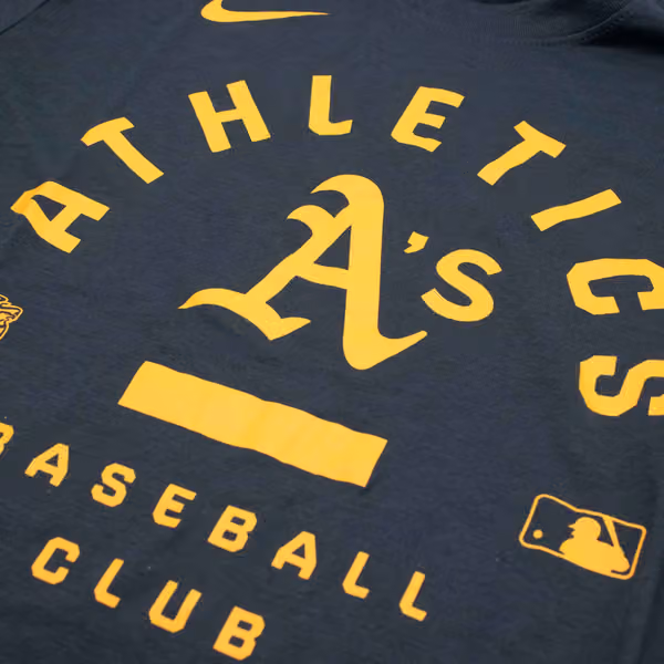 Athletics Early Work 2026 MLB Authentic Tri-Blend T-Shirt Green view 3