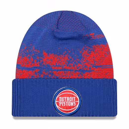 Detroit Pistons 2024 NBA Tip-Off New Era Beanie Knit product photo