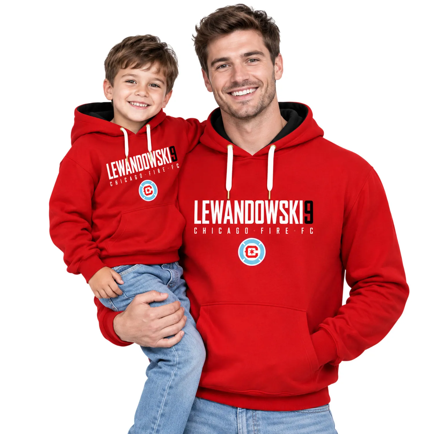 Kids Lewandowski Chicago Fire Hoodie Bold Fan Style