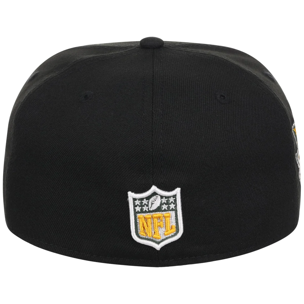 Green Bay Packers NFL Black Dome New Era 59FIFTY detail view