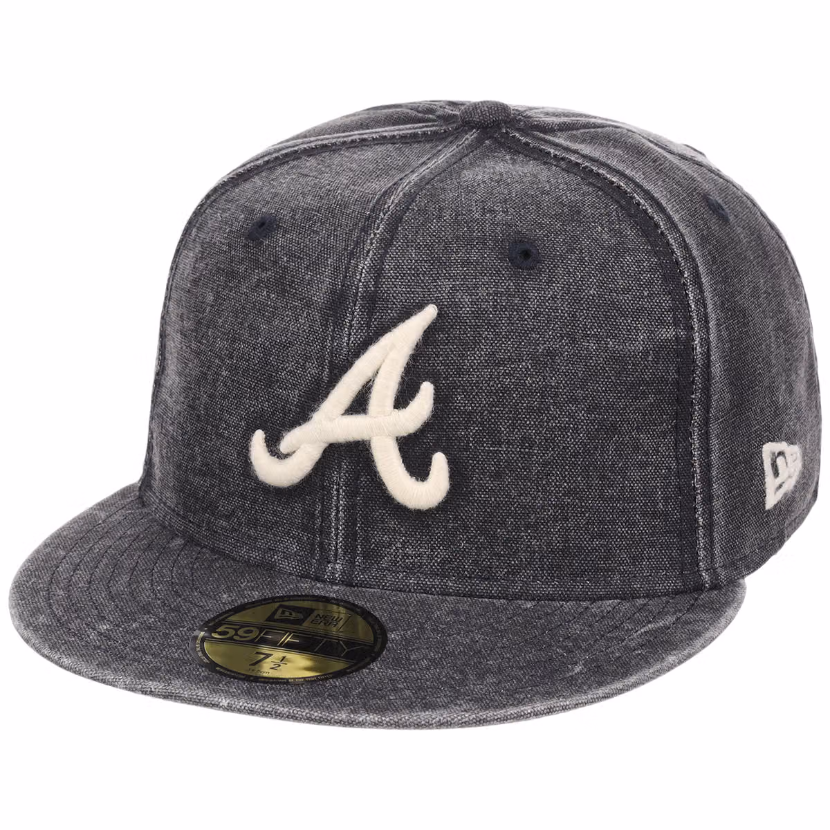 Atlanta Braves MLB Washed New Era 59FIFTY detail view
