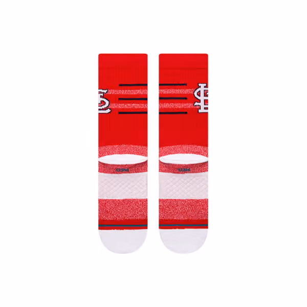 St. Louis Cardinals Closer Stance MLB Crew Socks view 3