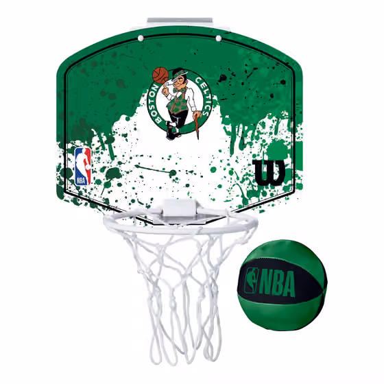 Boston Celtics Wilson DRV NBA Mini Hoop Set view 1