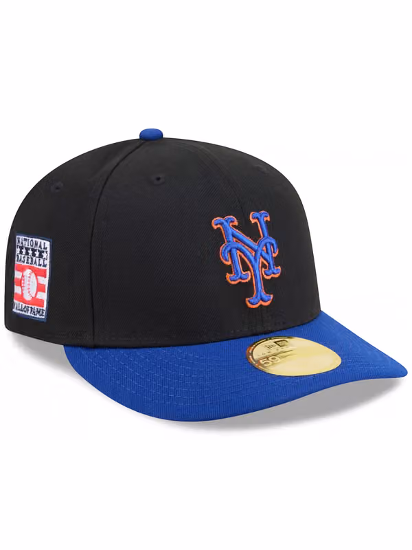 New York Mets 2026 MLB Hall of Fame Low Profile 59FIFTY Fitted Cap Black product photo