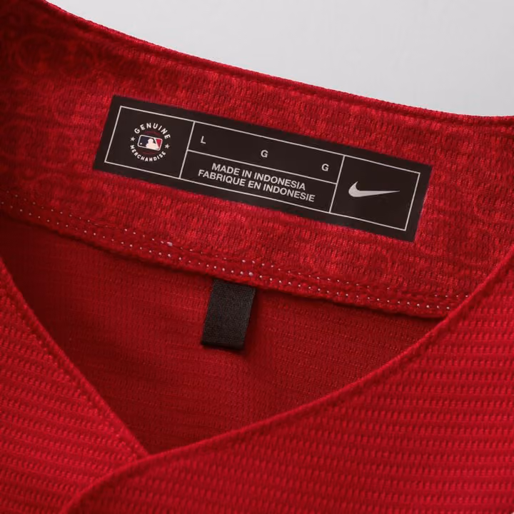 Texas Rangers 2026 City Connect Stadium MLB Jersey Red view 5