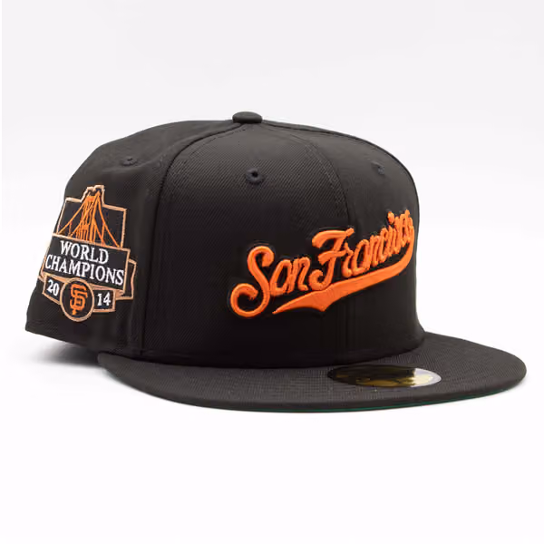 San Francisco Giants 2014 World Champions 59FIFTY Fitted MLB Cap Black product photo