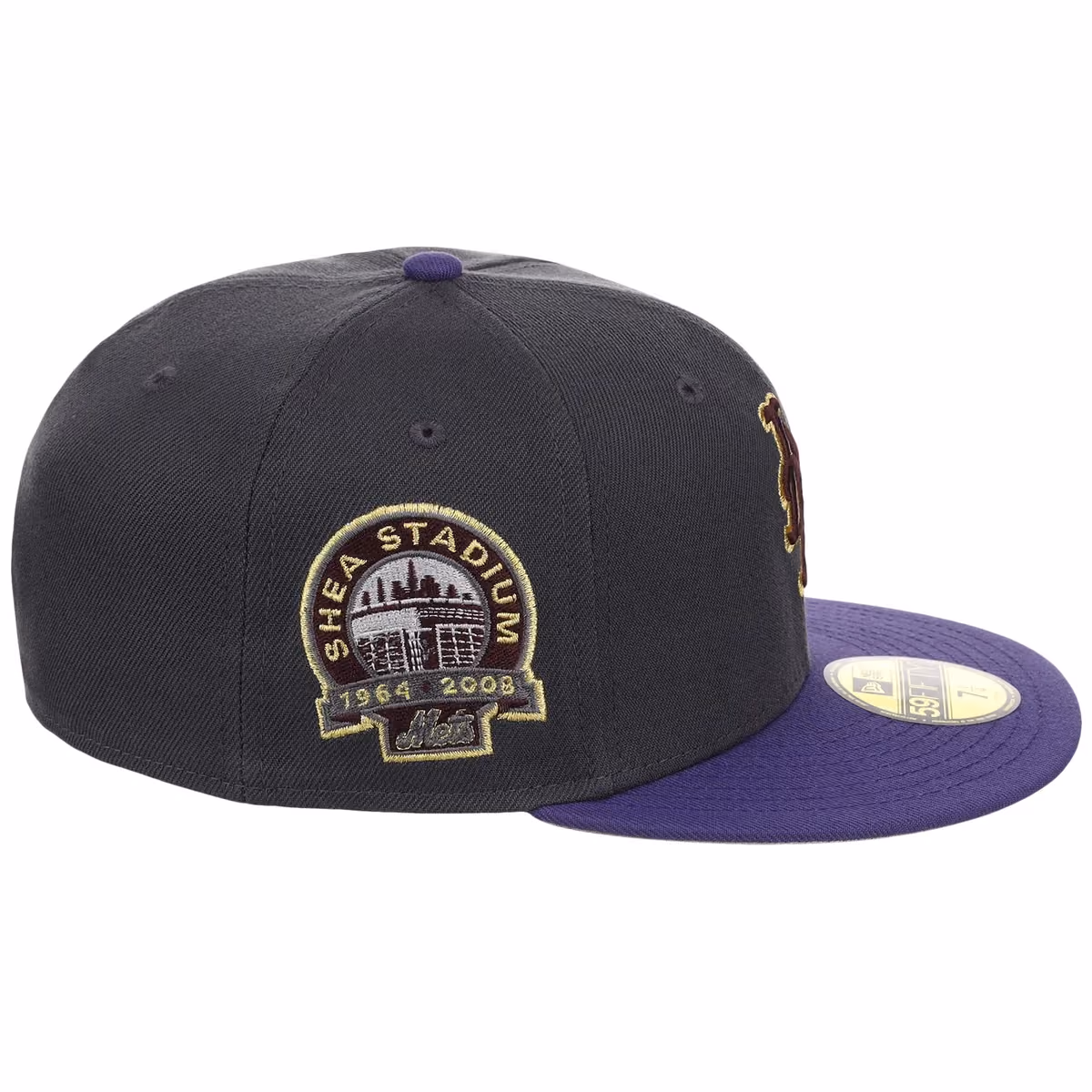 New York Mets MLB Midnight Orchid New Era 59FIFTY detail view