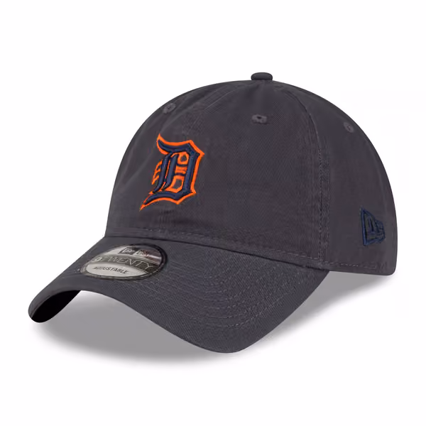Detroit Tigers Core Classic New Era 9TWENTY Adjustable MLB Cap Grey product photo