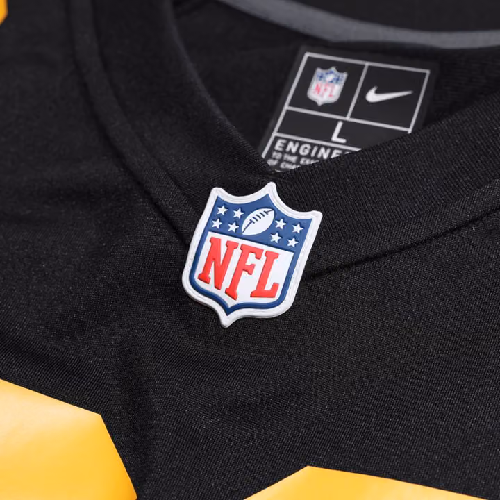 DK Metcalf #4 Pittsburgh Steelers Game NFL Jersey Alternate Black view 4
