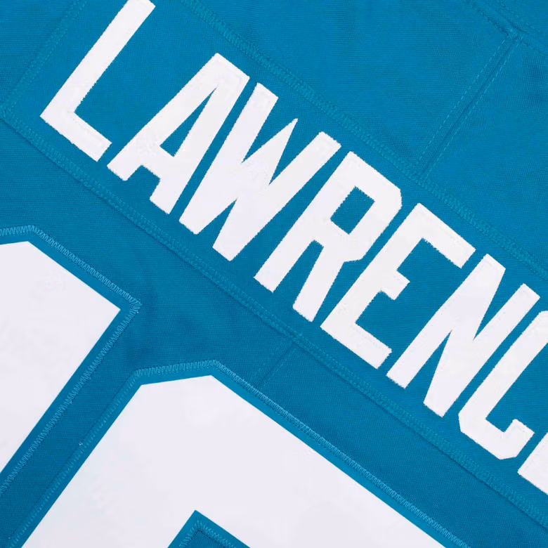 Trevor Lawrence #16 Jacksonville Jaguars Nike Vapor Limited NFL Jersey Alternate Teal view 4