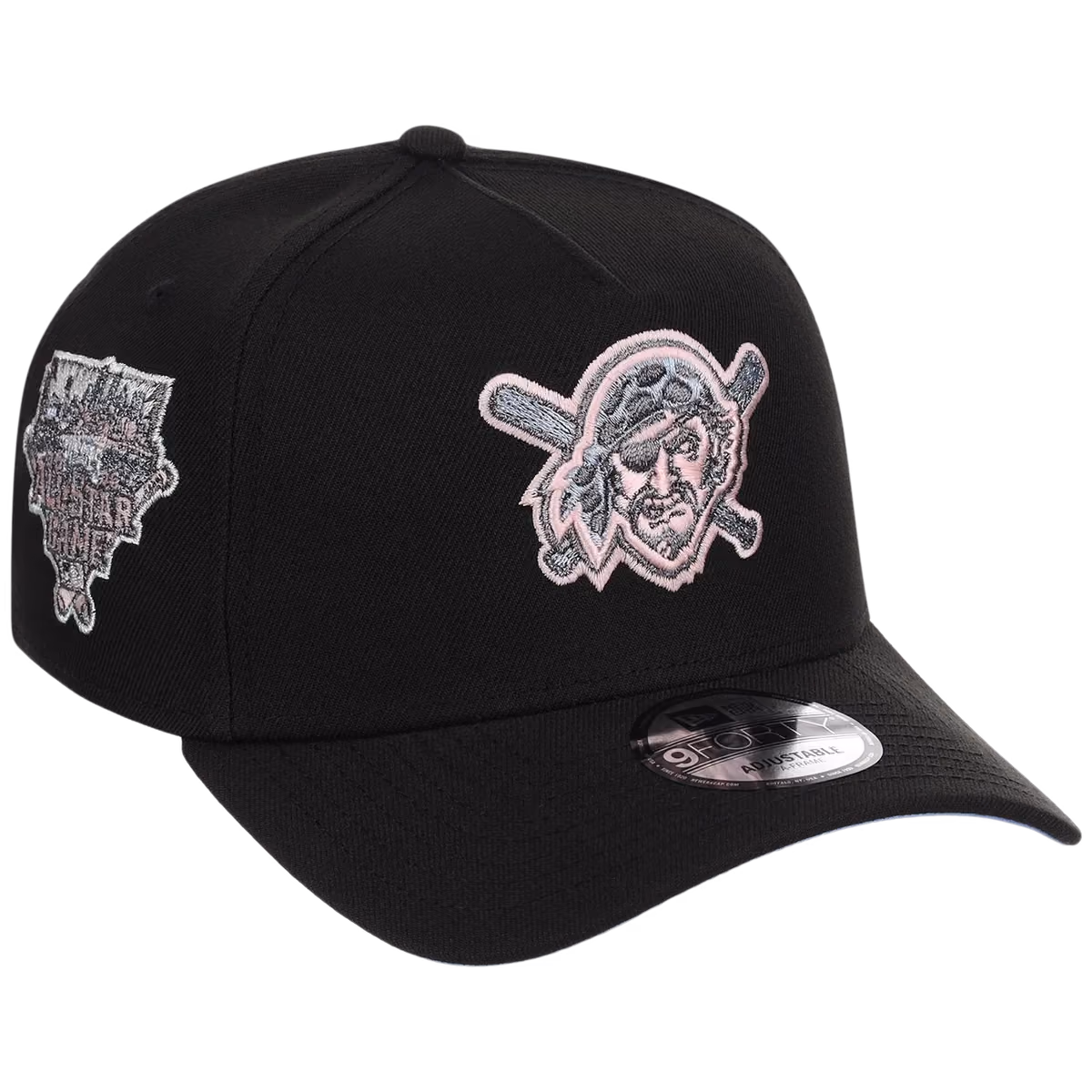 Pittsburgh Pirates MLB Pewter Skies New Era 9FORTY A-Frame front view