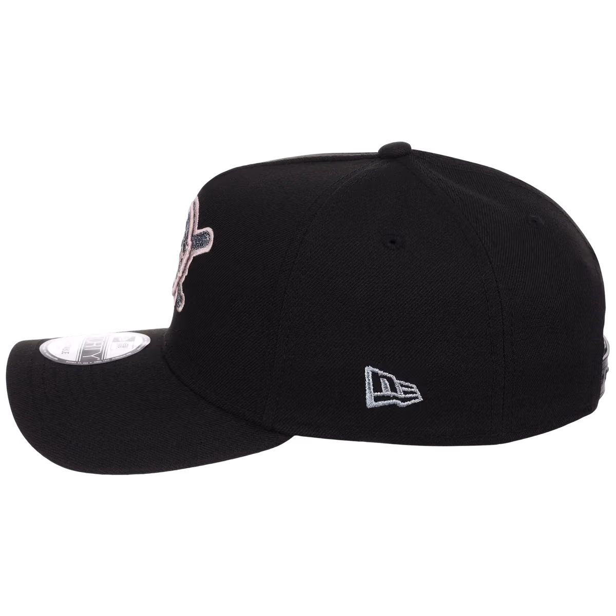 Pittsburgh Pirates MLB Pewter Skies New Era 9FORTY A-Frame detail view