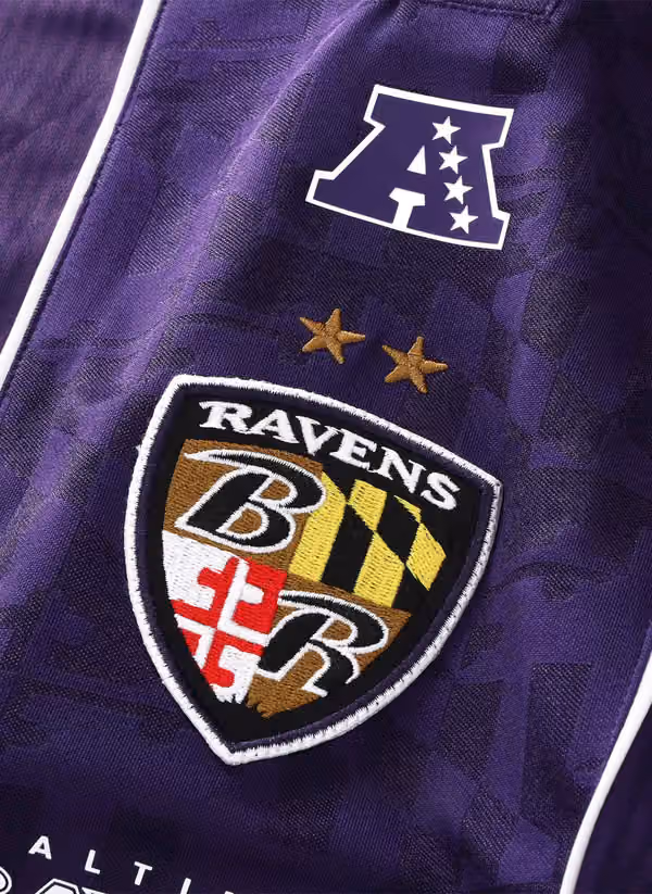 Baltimore Ravens 2026 Football x Football NFL Fan Jersey Purple view 3