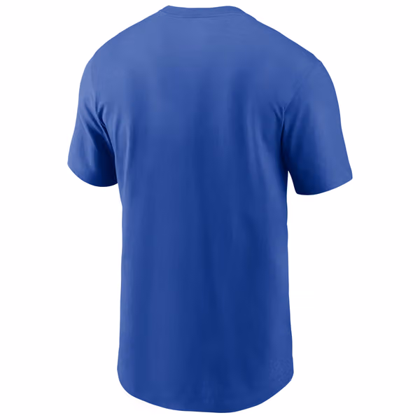 Los Angeles Rams Nike Essential Logo NFL T-Shirt Blue view 2