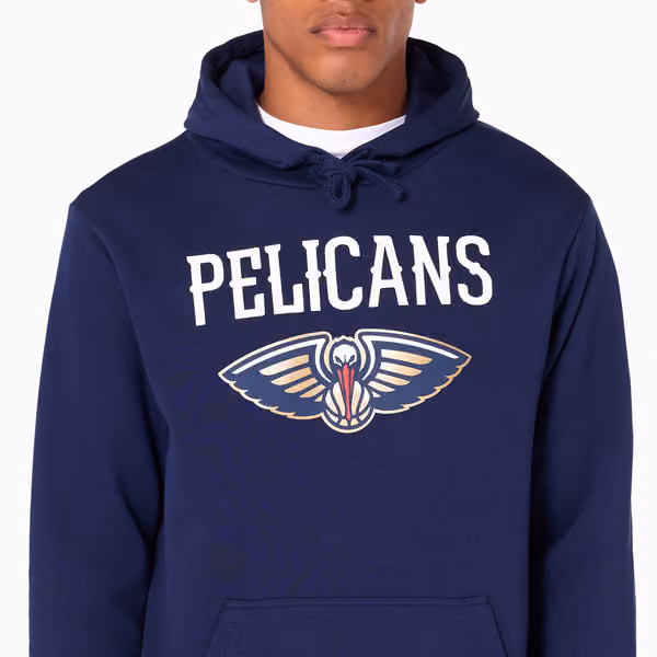 New Orleans Pelicans Team Logo Hoodie NBA Sweatshirt view 3