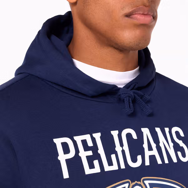 New Orleans Pelicans Team Logo Hoodie NBA Sweatshirt view 5