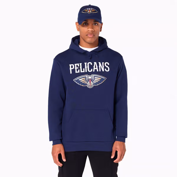 New Orleans Pelicans Team Logo Hoodie NBA Sweatshirt view 1
