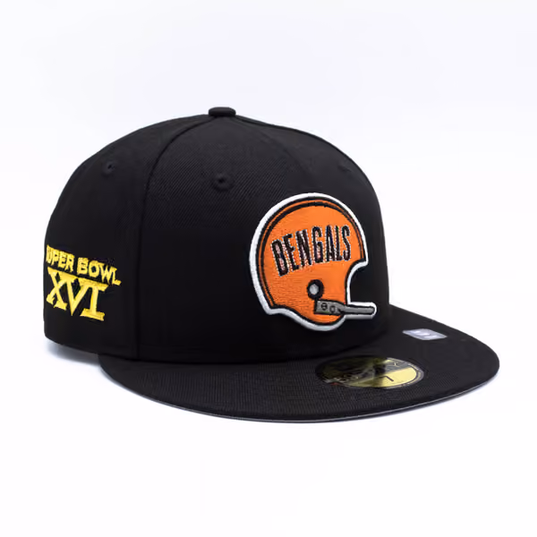 Cincinnati Bengals Super Bowl XVI New Era 59FIFTY Fitted NFL Cap product photo
