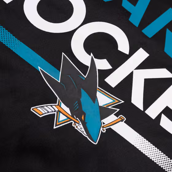 San Jose Sharks 2023/24 Authentic Pro Locker Room NHL Hoodie view 3